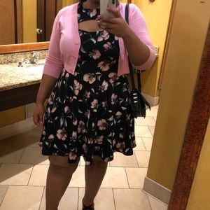 Fashion to Figure cutout skater dress size 1